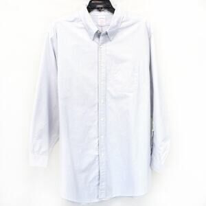 Brooks Brothers Tradition Fit Classic Striped Cotton Botton-Up Shirt 20-37 2XL